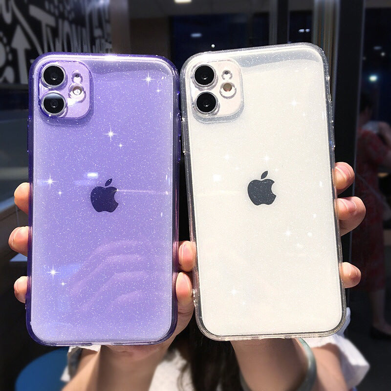 Customized Powder Eye Protection TPU Phone Case Customized Powder Eye Protection TPU Phone Case